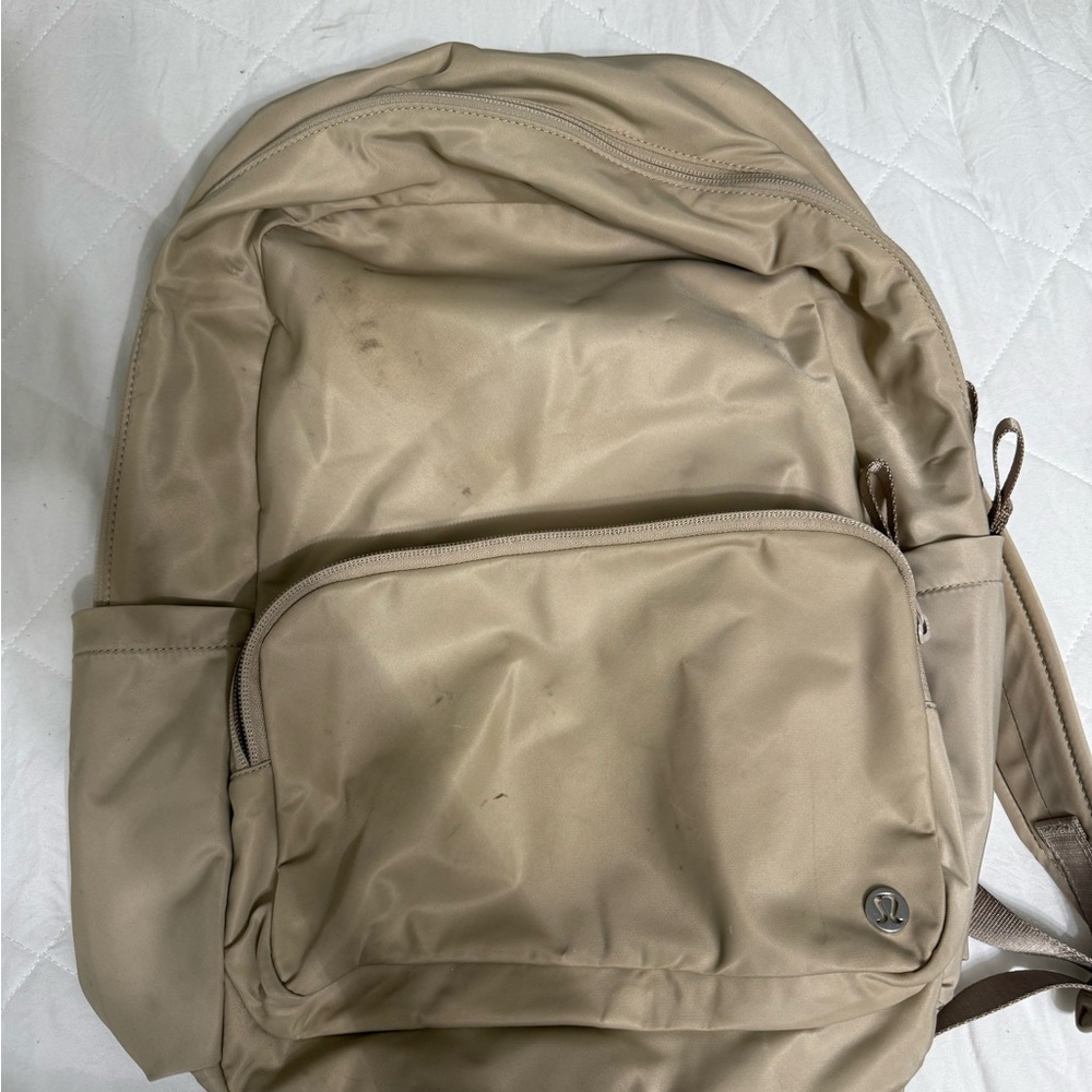 Lululemon Tan/ Beige  Backpack